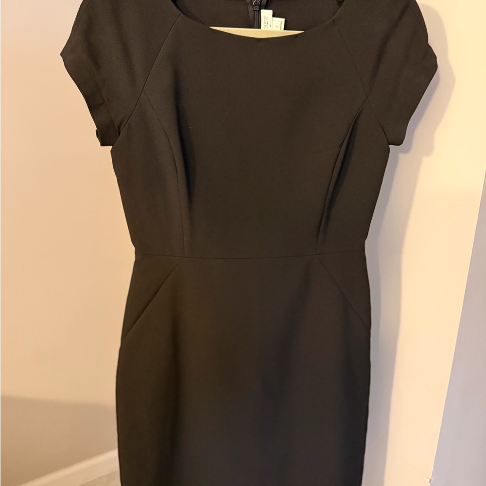 J. Crew Classic Black Mini Dress